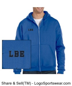 DOLPHIN LOGO Adult zip hoodie sweatshirt Design Zoom